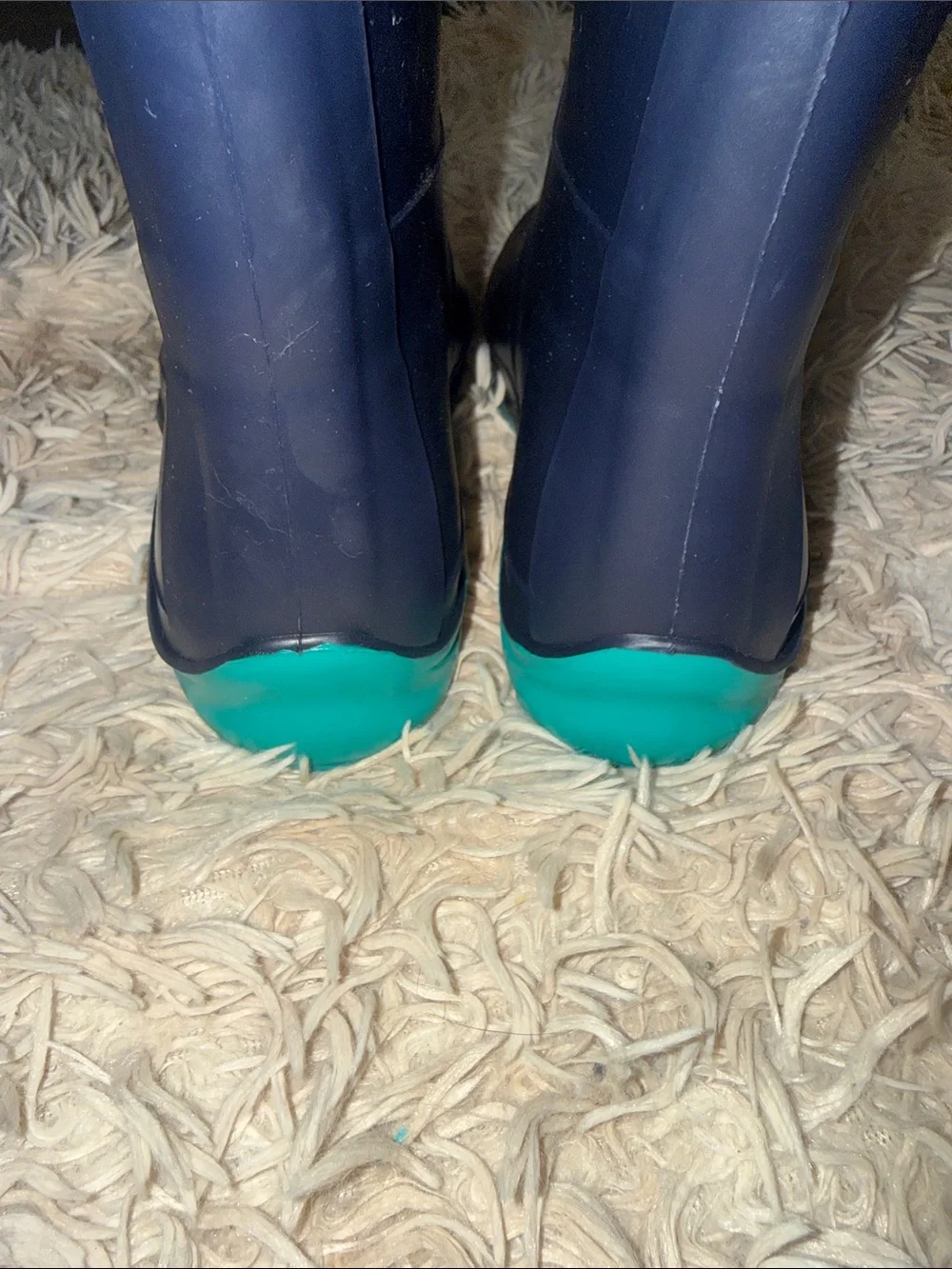 🆕  Kamik Women's Olivia Rain Boots - Blue & Teal - 8 NWOT